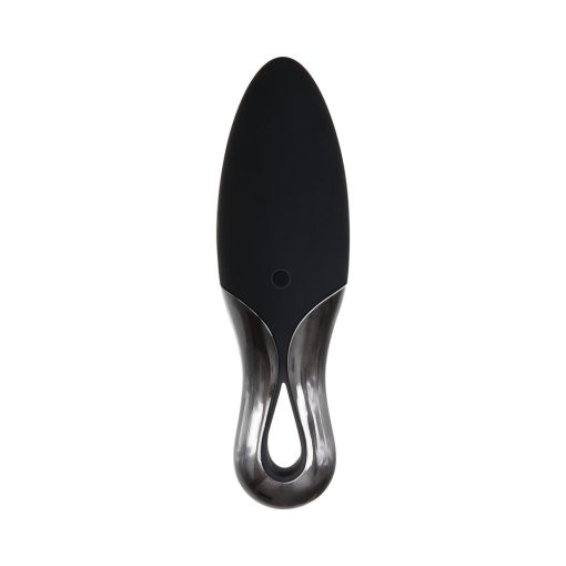 Evolved Teardrop Rechargeable Silicone Mini Vibrator Black - Image 3
