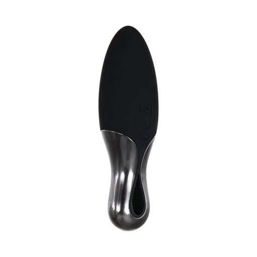 Evolved Teardrop Rechargeable Silicone Mini Vibrator Black - Image 4