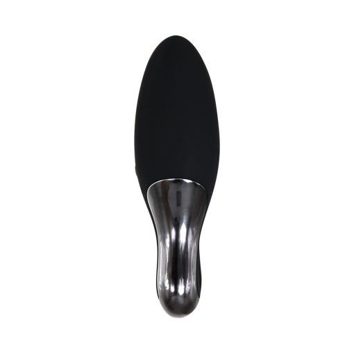 Evolved Teardrop Rechargeable Silicone Mini Vibrator Black - Image 5