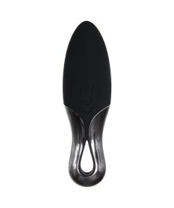 Evolved Teardrop Rechargeable Silicone Mini Vibrator Black