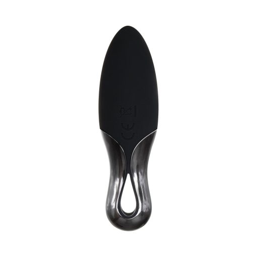Evolved Teardrop Rechargeable Silicone Mini Vibrator Black - Image 6