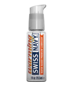 Swiss Navy Warming Water-Based Lubricant 1 Oz.