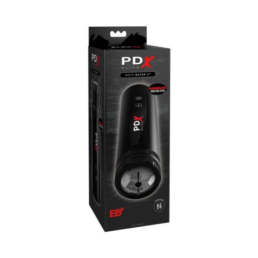 Pdx Elite Moto Bator X Thrusting Masturbator Clear/Black