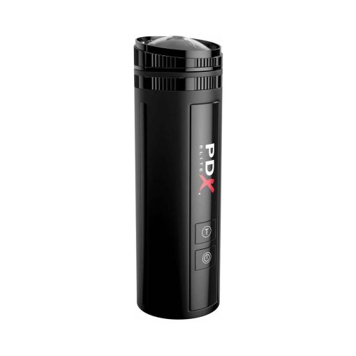 Pdx Elite Moto Bator X Thrusting Masturbator Clear/Black - Image 4