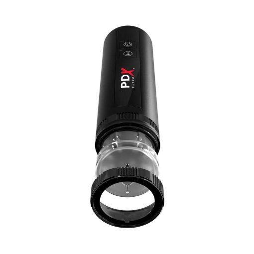 Pdx Elite Moto Bator X Thrusting Masturbator Clear/Black - Image 6