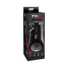 Pdx Elite Moto Blower Rechargeable Thrusting Vibrating Suction Masturbator Clear/Black