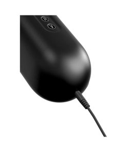 Pdx Elite Moto Blower Rechargeable Thrusting Vibrating Suction Masturbator Clear/Black