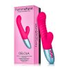 Femmefunn Delola Rechargeable Silicone Dual Stimulation G-Spot Vibrator Pink