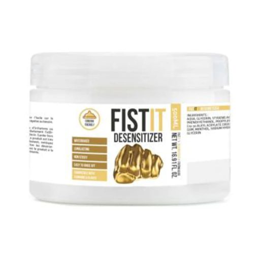 Fist It Desensitizer Water-Based Numbing Lubricant 500Ml / 17 Oz.