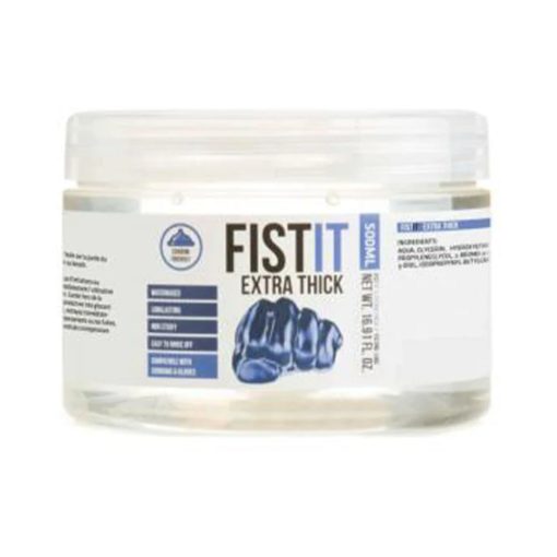 Fist It Extra Thick Water-Based Lubricant 500Ml / 17 Oz.