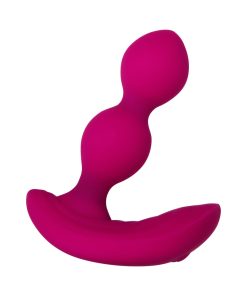 Zero Tolerance Bubble Butt Inflatable Vibrating Beaded Anal Plug Pink