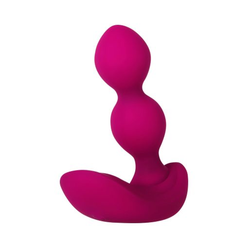 Zero Tolerance Bubble Butt Inflatable Vibrating Beaded Anal Plug Pink - Image 6