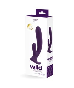 Vedo Wild Rechargeable Dual Vibe Purple
