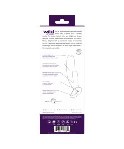 Vedo Wild Rechargeable Dual Vibe Purple