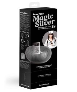 Love To Love Sexy Pills Magic Silver Mini Masturbator Display Of 6