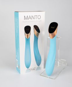 Manto Touch Panel G-Spot Vibrator Blue
