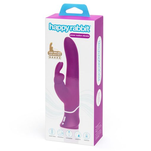 Happy Rabbit Power Motion Rabbit Vibrator – Thrusting, Rechargeable