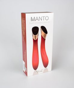 Manto Touch Panel G-Spot Vibrator Red