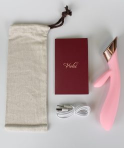 Metis Touch Panel Rabbit Vibrator Pink