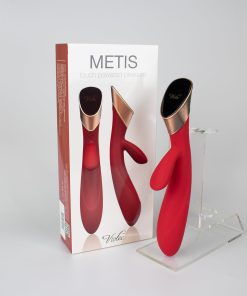 Metis Touch Panel Rabbit Vibrator Red