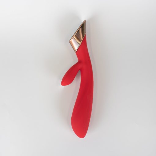 Metis Touch Panel Rabbit Vibrator Red - Image 2