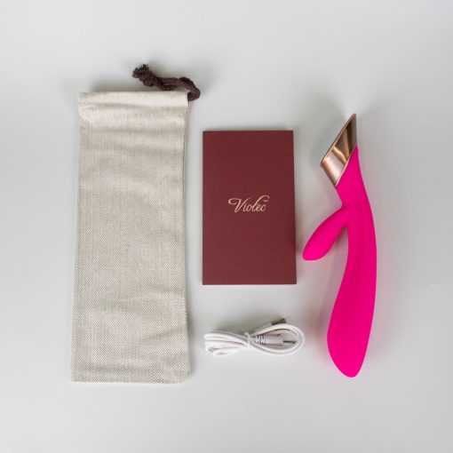 Metis Touch Panel Rabbit Vibrator Fuchsia - Image 3