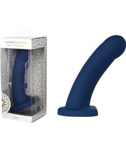 Sportsheets Nexus Collection Banx 8 In. Silicone Hollow Dildo Navy