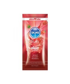 Skins Strawberry Water-Based Lubricant 5 Ml