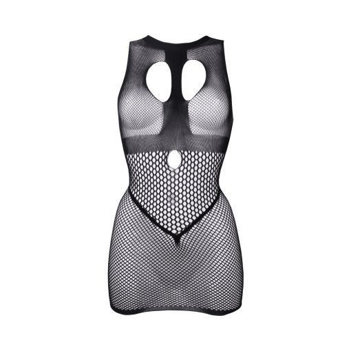 Le Desir Duo Open Cup Mini Dress Black O/S - Image 5