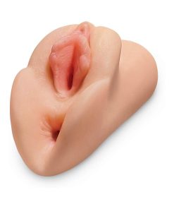 Pdx Plus Perfect Pussy Double Stroker Beige