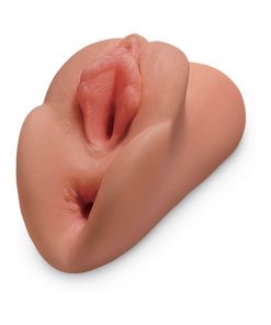 Pdx Plus Perfect Pussy Double Stroker Tan