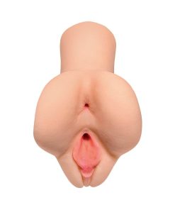 Pdx Plus Pick Your Pleasure Dual Entry Stroker Beige