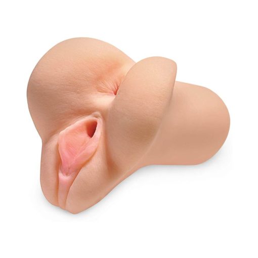 Pdx Plus Pick Your Pleasure Dual Entry Stroker Beige - Image 3
