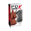 Pdx Plus Perfect 10 Torso Dual Entry Masturbator Brown