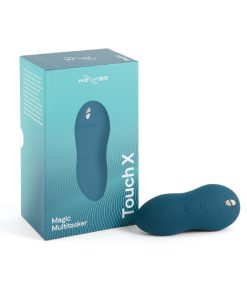 We-Vibe Touch X Rechargeable Silicone Lay-On Vibrator & Massager Green Velvet