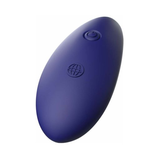 Icicles No. 85 Rechargeable Remote-Controlled Vibrating Anal Plug With Suction Cup Blue - Image 4