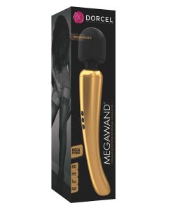 Dorcel Megawand Rechargeable Wand Vibrator Gold/Black