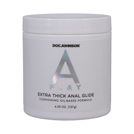 A-Play Extra-Thick Anal Glide Cushioning Oil-Based Formula 4.5 Oz.