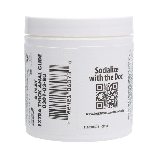 A-Play Extra-Thick Anal Glide Cushioning Oil-Based Formula 4.5 Oz. - Image 2