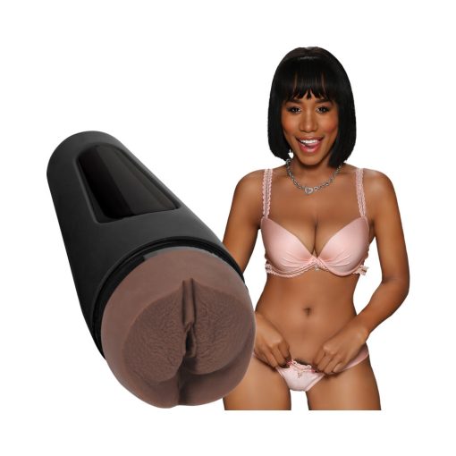Main Squeeze Jenna Foxx Ultraskyn Stroker - Pussy - Chocolate - Image 5