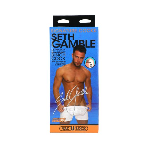 Signature Cocks Seth Gamble 8-Inch Ultraskyn Cock With Removable Vac-U-Lock Suction Cup - Image 10