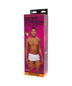 Signature Cocks Ricky Johnson 10-Inch Ultraskyn Cock With Removable Vac-U-Lock Suction Cup