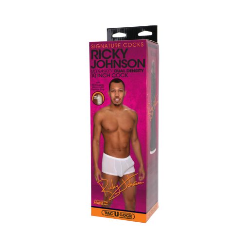 Signature Cocks Ricky Johnson 10-Inch Ultraskyn Cock With Removable Vac-U-Lock Suction Cup - Image 9