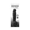 Colours Pleasures 5 In. Vibrating Dildo Black