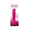 Colours Pleasures 5 In. Vibrating Dildo Pink