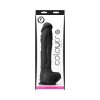 Colours Pleasures 10 In. Dildo Black