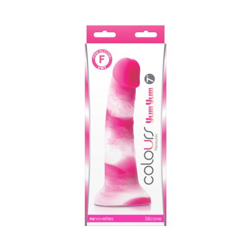 Colours Pleasures Yum Yum 7 In. Dildo Pink