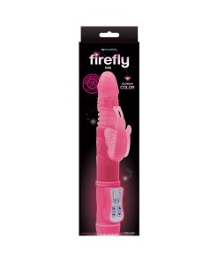 Firefly Lola Thrusting Butterfly Vibrator Pink