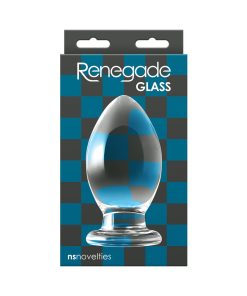 Renegade Bishop Glass Anal Plug