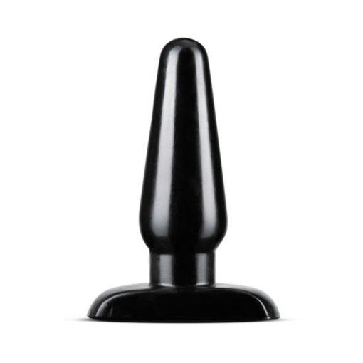 Anal Adventures Basic Anal Plug Medium Black - Image 2
